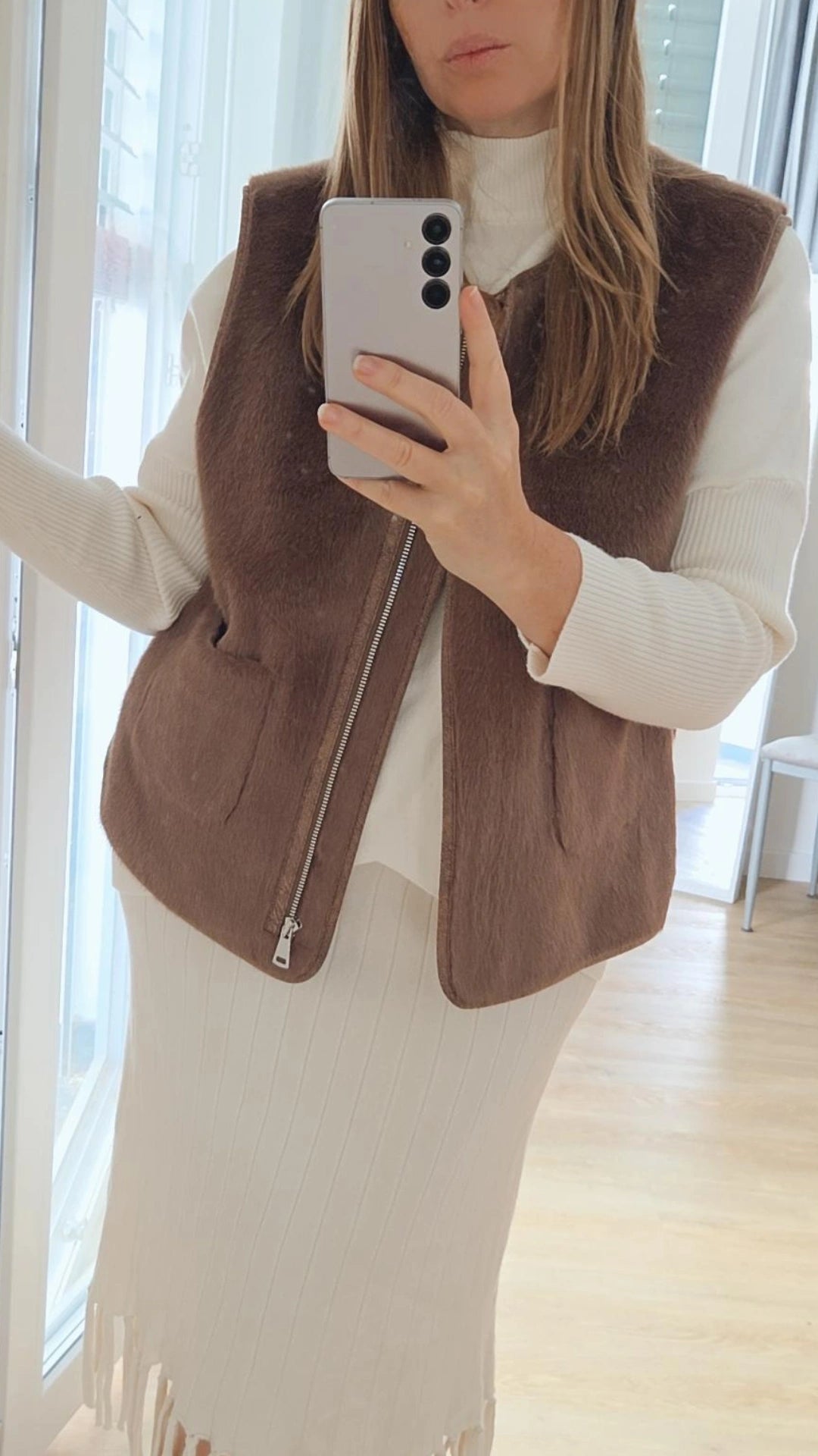 Gilet eco pelliccia