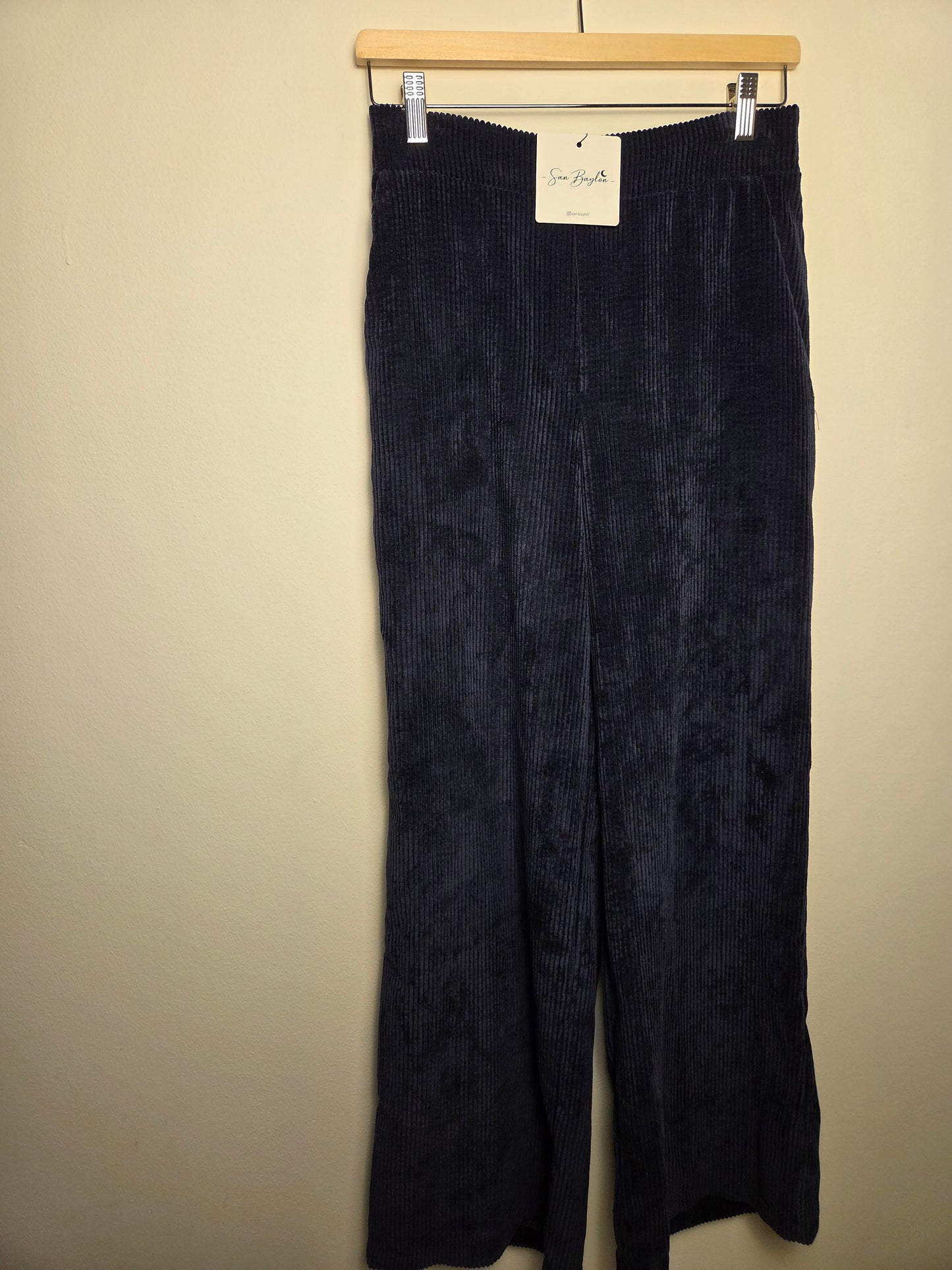 Completo velluto blu