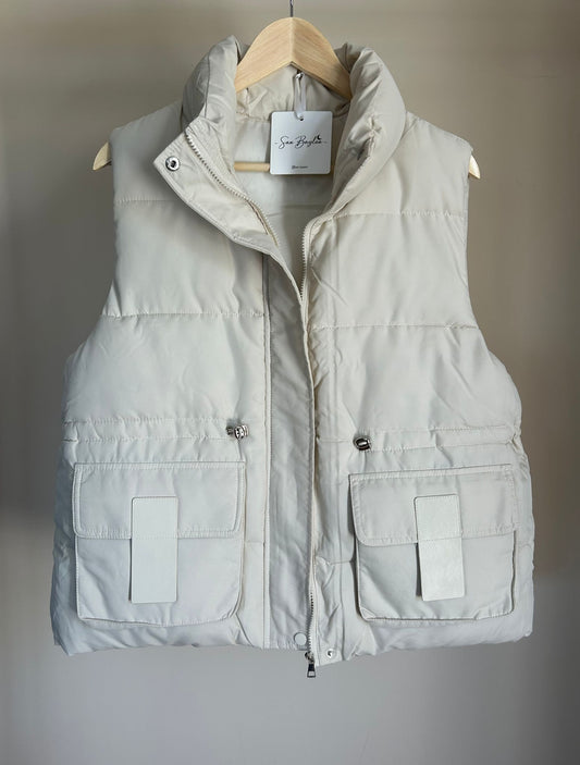Gilet imbottito Cwhite