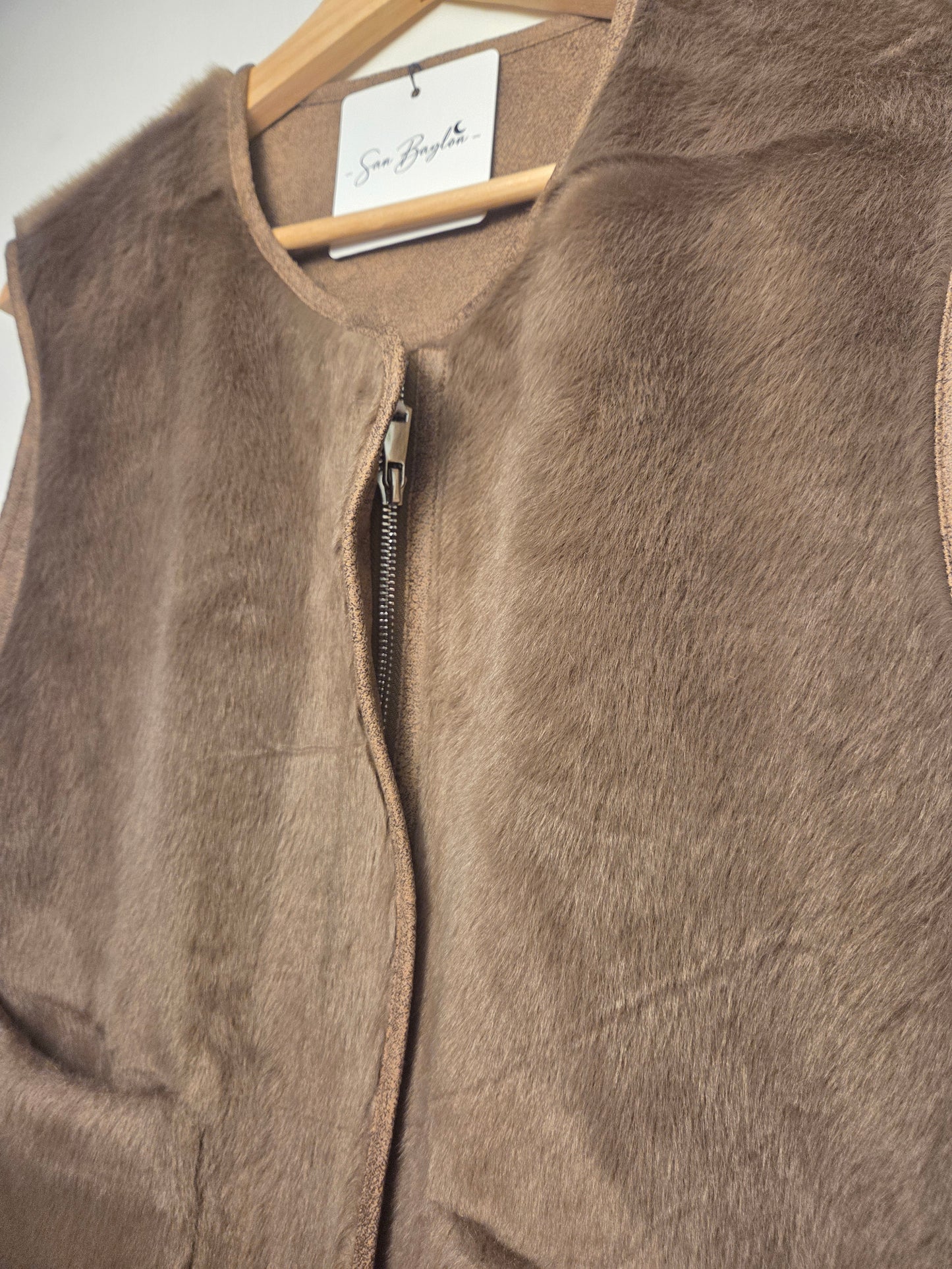 Gilet eco pelliccia