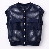 Gilet luce blu