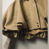 Giacca check collar