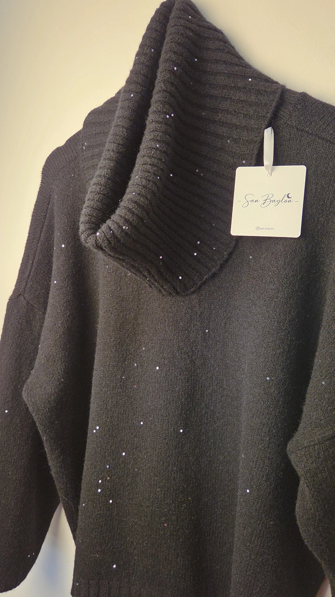 Dolcevita luce collo removibile